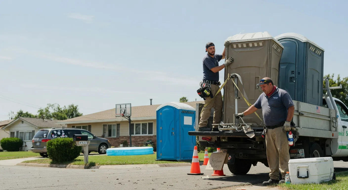 Porta Potty Rental in Stoy, IL near me