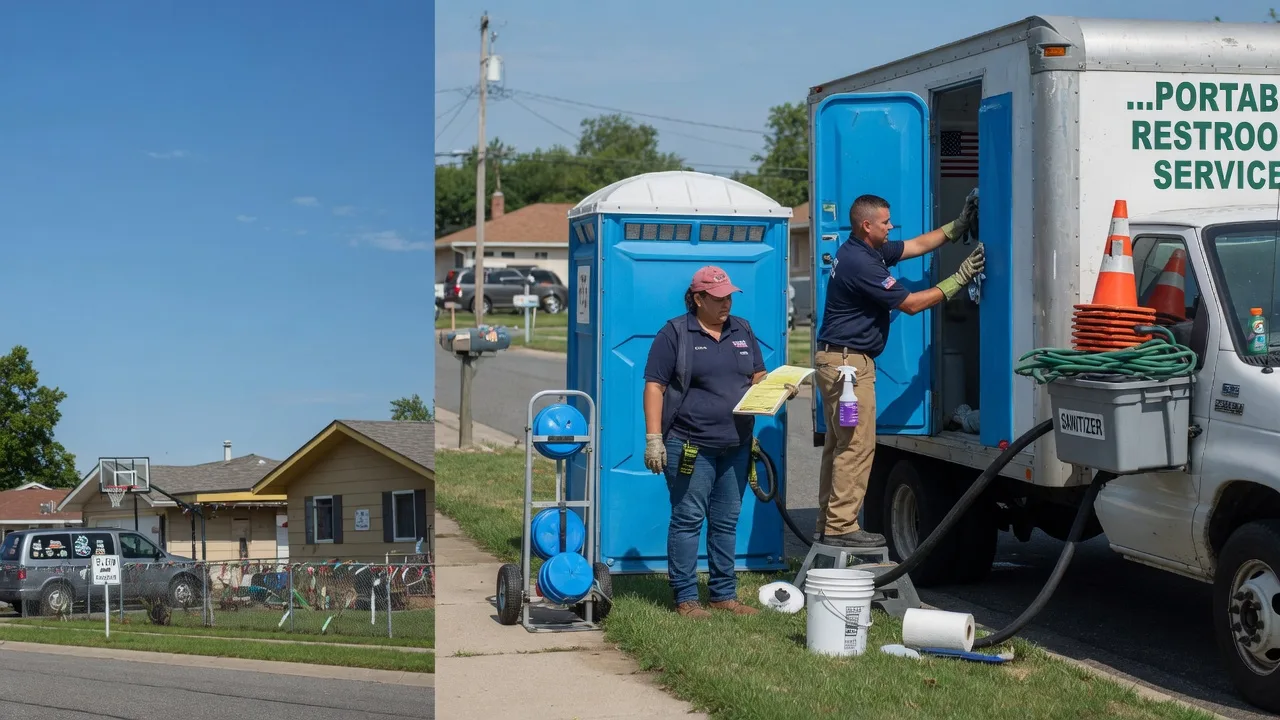 Porta Potty Rental in Stoy, IL near me